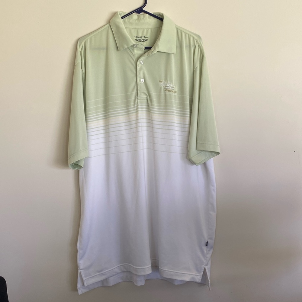 Straight Down Golf Polo Large - image 1